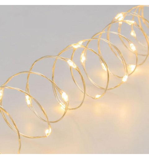 ghirlanda 320 micro led luce calda 725524 360721