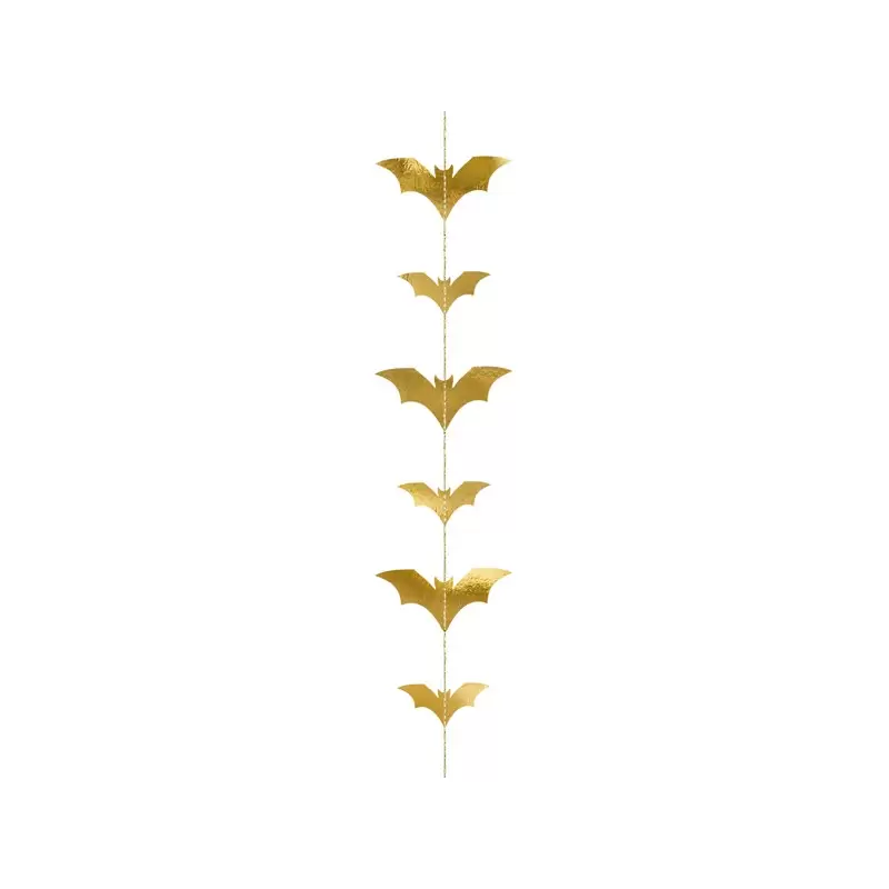 GHIRLANDA PIPISTRELLI ORO METALLIC