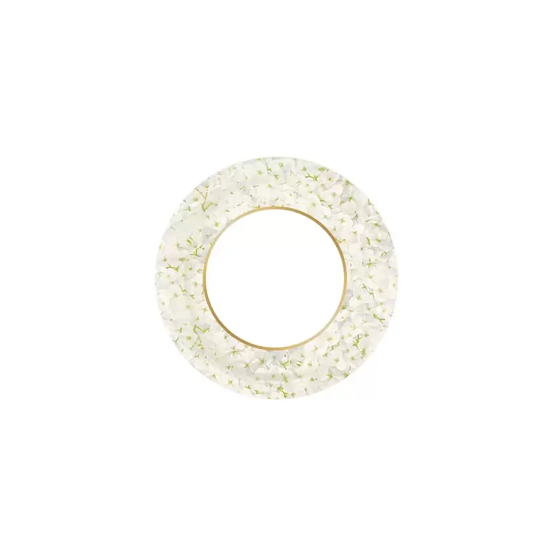 PIATTI ORTENSIA 23 CM - 8 PZ