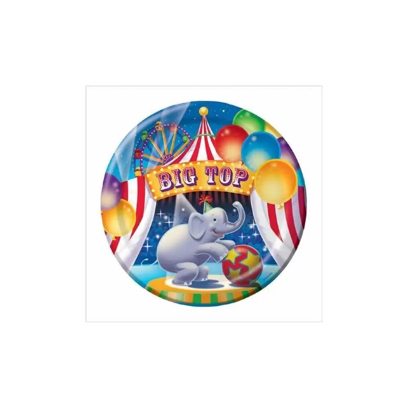 KIT N2 COMPLEANNO BIG TOP BIRTHDAY CIRCO