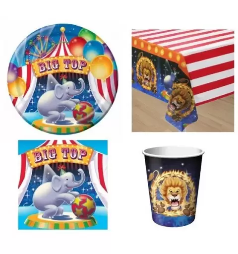 KIT N2 COMPLEANNO BIG TOP BIRTHDAY CIRCO