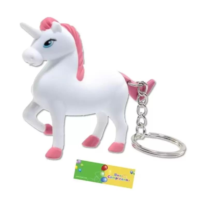 PORTACHIAVI UNICORNO LED - 1 PZ