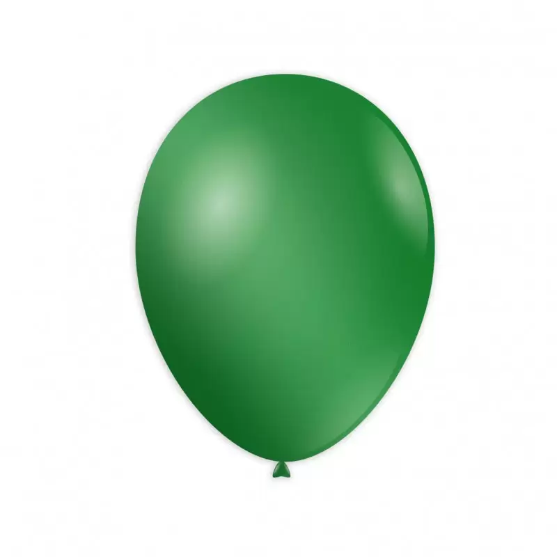 Palloncini metallizzati 11 30 cm verde GM100 / 86 100 pz.