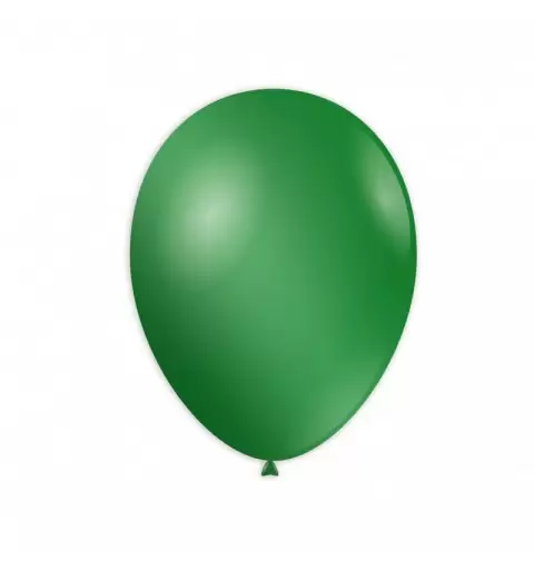 Palloncini metallizzati 11 30 cm verde GM100 / 86 100 pz.