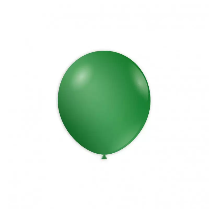 Palloncini metallizzati 5 12 cm verdi AM50/86 100 pz.