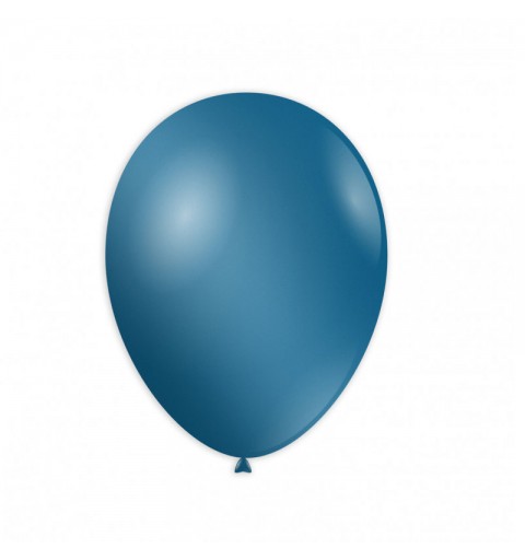 Palloncini metallizzati 9 25 cm blu GM90 / 82 100 pz.