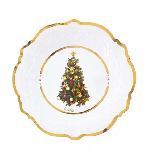 Piatti Natalizi Christmas Liberty 21 cm 8 pz - 640.92