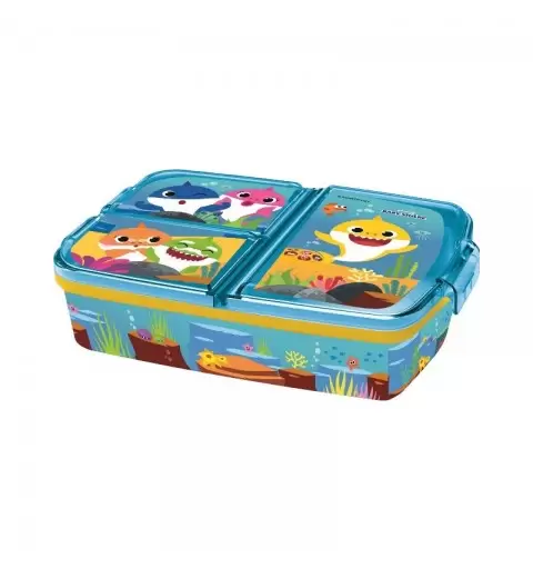 Lunch Box Portamerenda 3 scomparti baby Shark13520