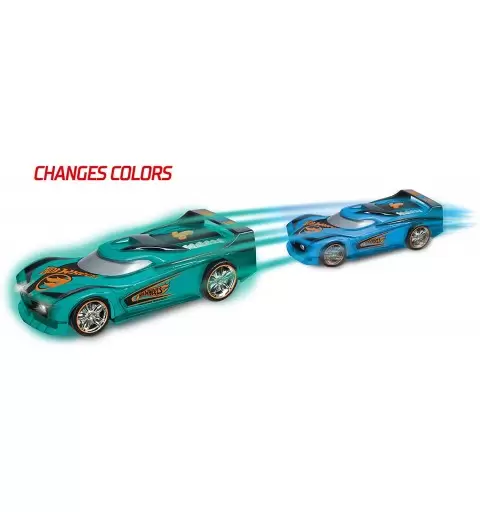 HOT WHEELS SPARK RACERS SPIN KING  LUCI E SUONI