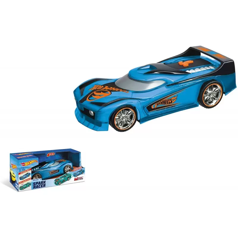 Hot Wheels Spark Racers Spin King macchina a frizionei luci e suoni 5119897