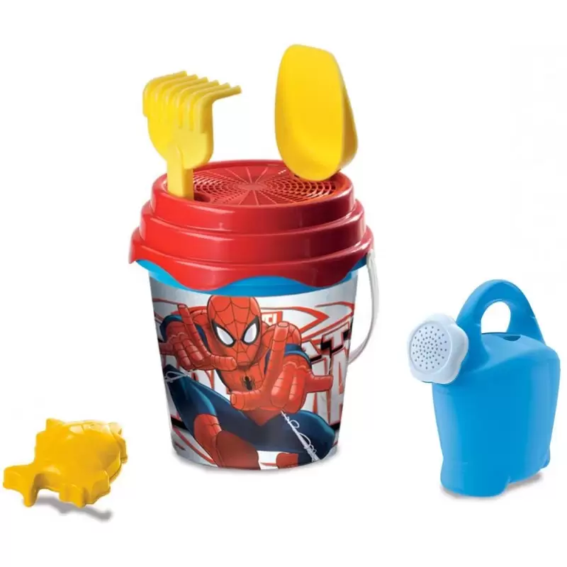 SET SPIAGGIA SPIDERMAN CON SACCA E SECCHIELLO