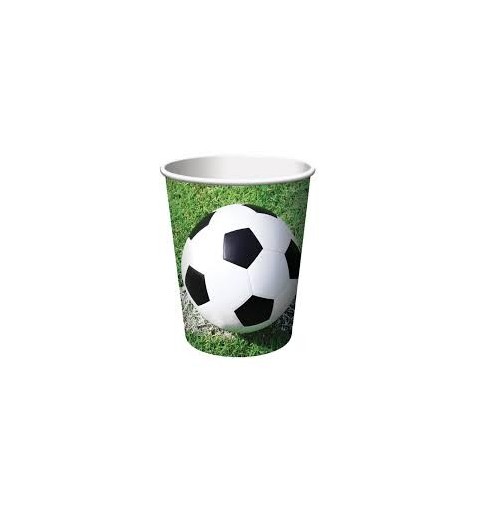 KIT N.10  - KIT COMPLEANNO CALCIO + PALLONCINO FOIL