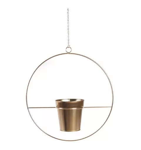 pensile porta pianta oro 30 x 11 cm 610684 347795