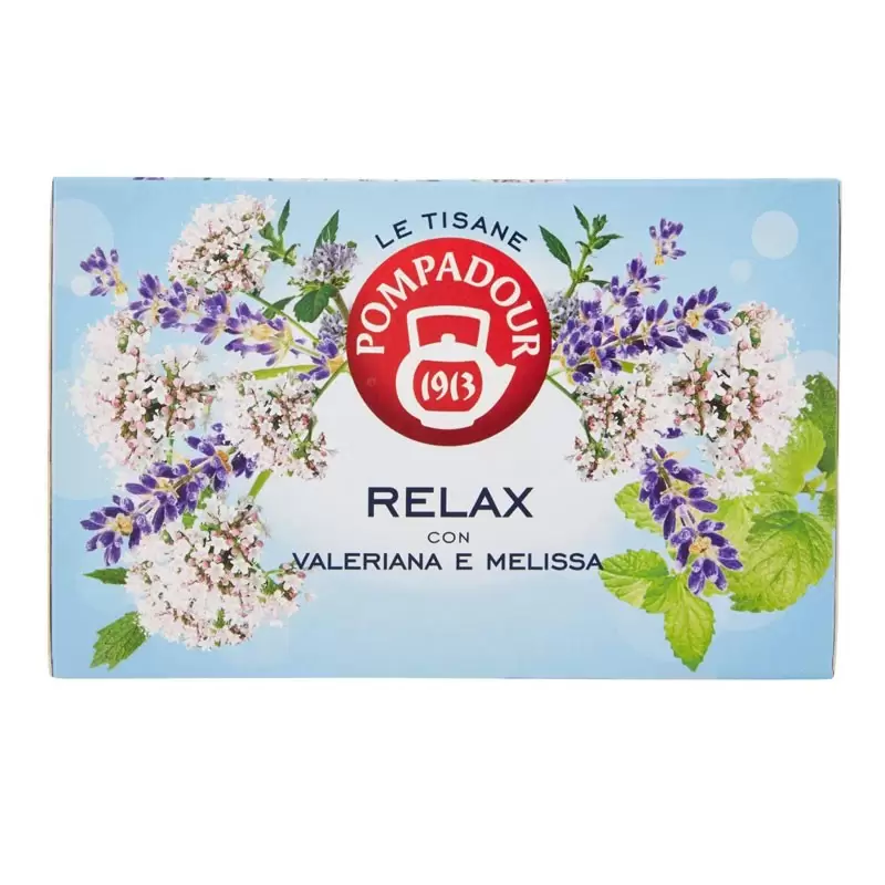 Pompadour Tisana Relax - 18 Filtri da 2 gr [36 gr]