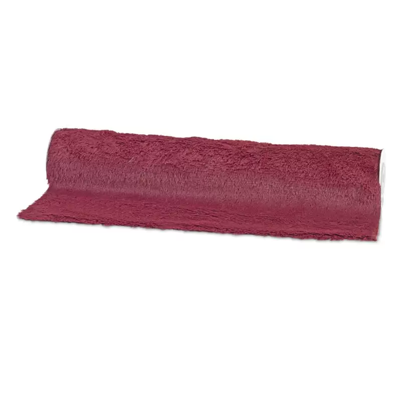 rotolo ecopelliccia decorativa bordeaux 40 cm x 2 metri 26036