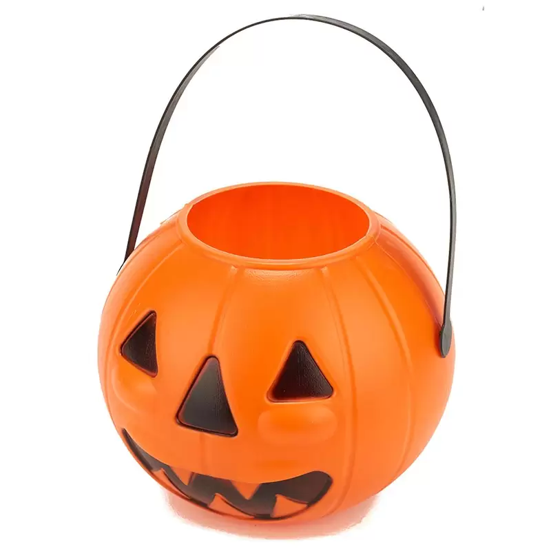 2 CESTINI PER HALLOWEEN A FORMA DI ZUCCA 30796 20 X 17 CM