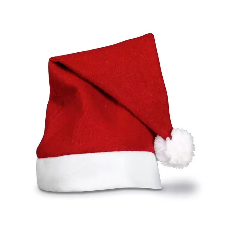 3 CAPPELLI ROSSI DA BABBO NATALE IN POLIESTERE