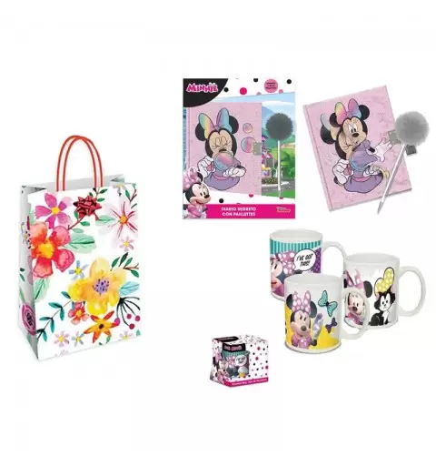 IDEA REGALO MINNIE CON DIARIO SEGRETO