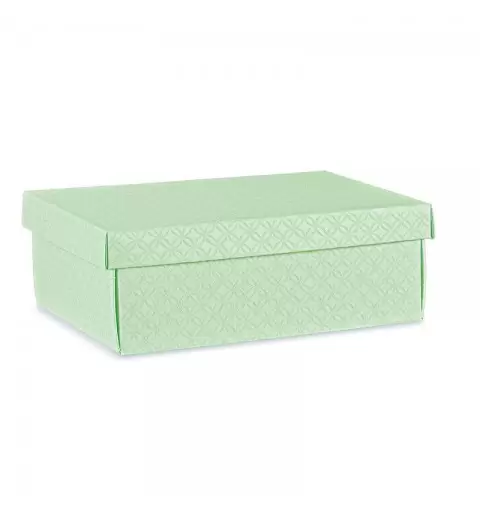 Scatola in cartone con coperchio verdino 37623 380 x 260 x 130 mm