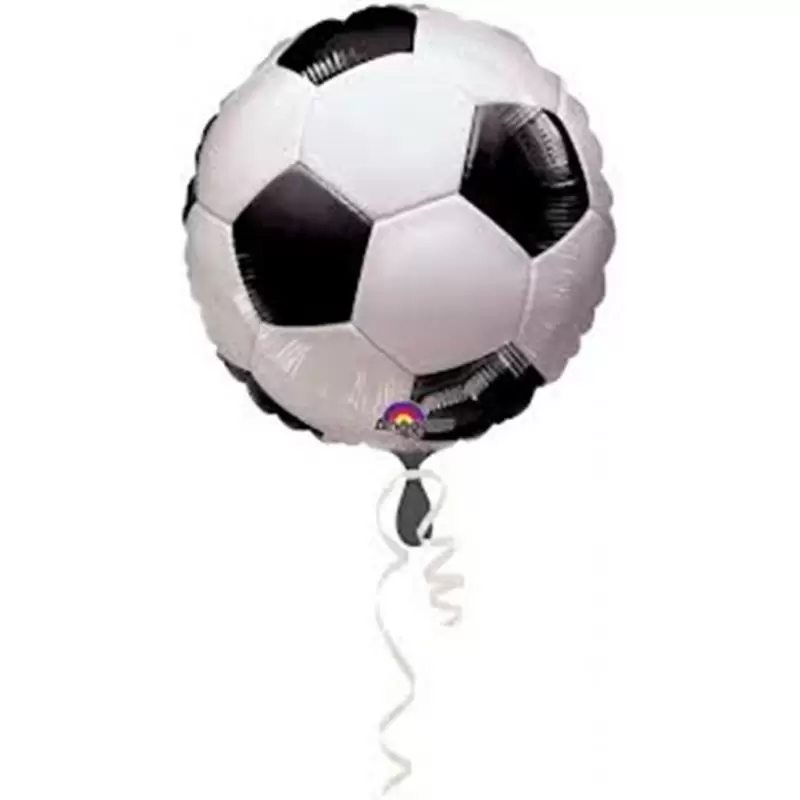 117040 PALLONCINO FOIL CALCIO ADDOBBI COMPLEANNO BAMBINI 