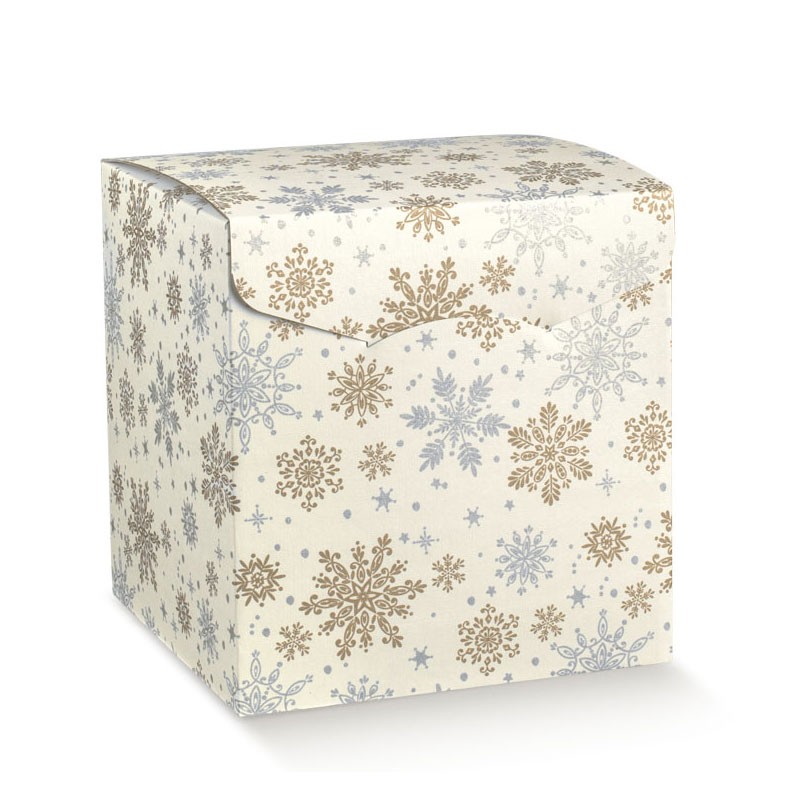 scatola porta panettone segreto cristal 38239 300 x 300 x 240 mm