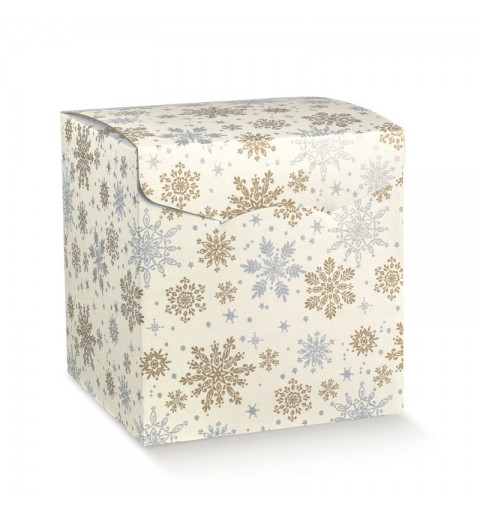 scatola porta panettone segreto cristal 38239 300 x 300 x 240 mm