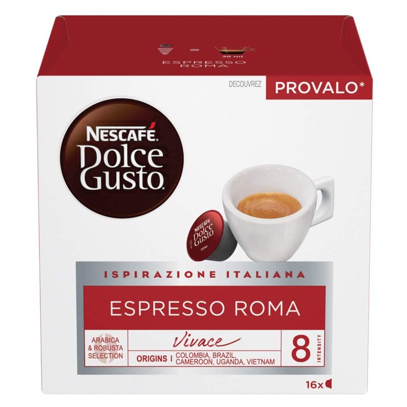 Caffè Nescafè Dolce Gusto Espresso Roma 1 box da 16 capsule