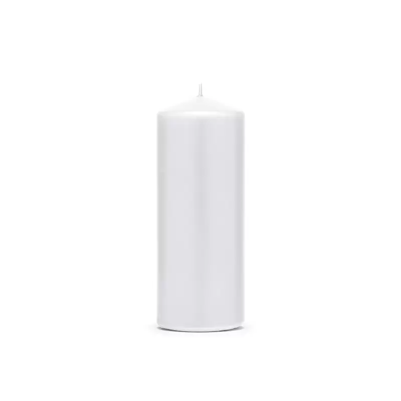 CANDELA PILASTRO BIANCA MATT 15 CM
