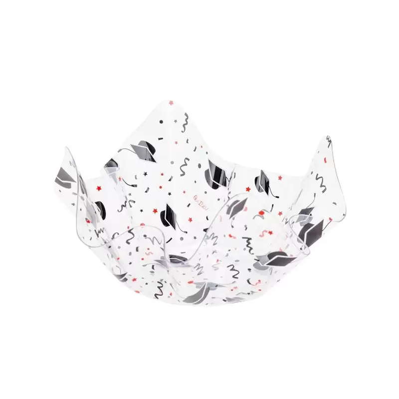 CONTENITORE PET LAUREA A FAZZOLETTO 22.5x12 CM