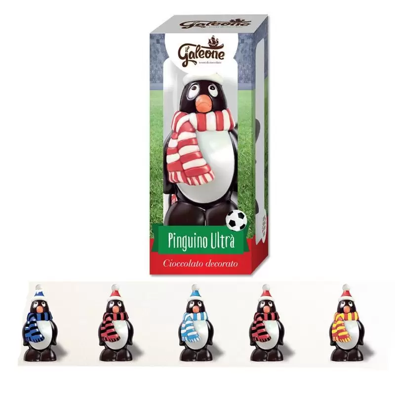 PINGUINO CIOCCOLATO SQUADRA DI CALCIO