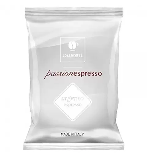 box capsule caffè lollo compatibili a modo mio miscela argento 100 pz