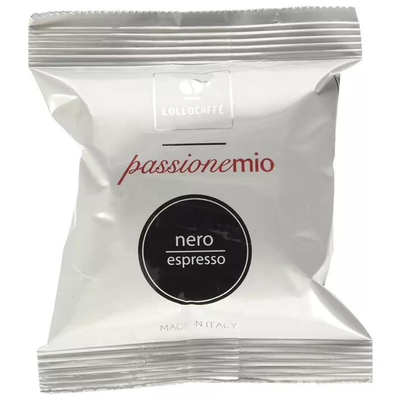 box capsule caffè lollo compatibili a modo mio miscela nera 100 pz