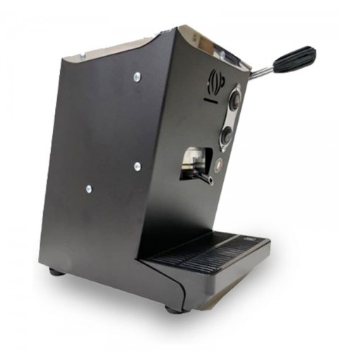 macchina da caffè a cialde lollina nera + confezione da 40 cialde caffè lollo miscela classica