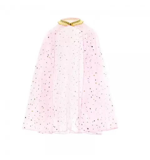 Mantella / Costume da principessa rosa con motivi dorato 3 - 7 anni   STR2