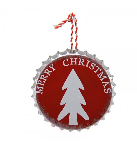 Tappo Merry Christmas colori vari 5 cm 586774