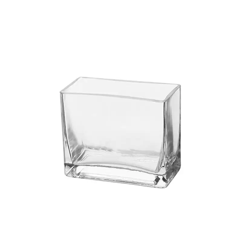 Vasetto per fiori in vetro 12x6x10cm 1008363