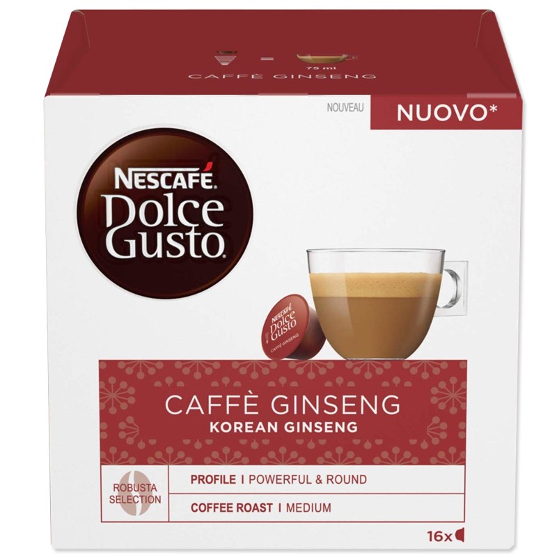 Caffe Ginseng Nescafè Dolce Gusto 1 box da 16 capsule