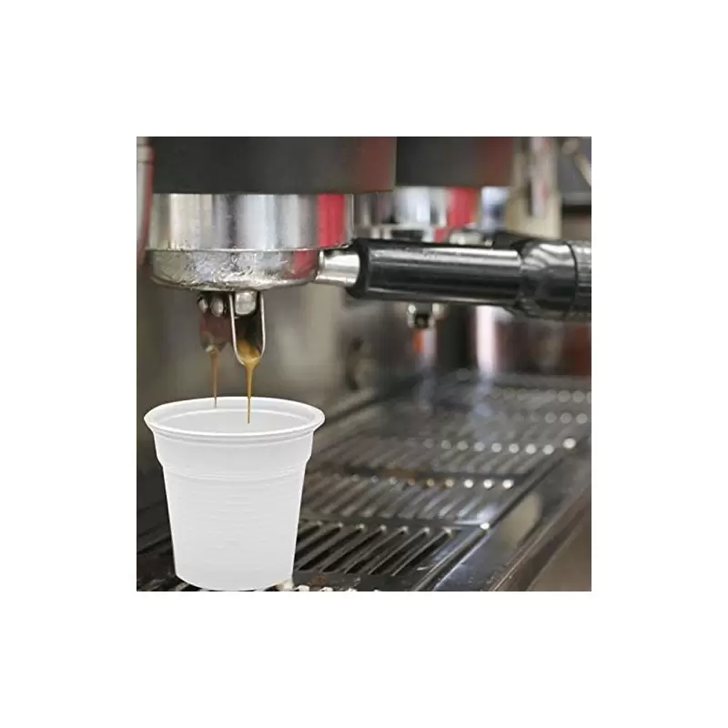 1000 BICCHIERINI DA CAFFÉ DI PLASTICA 80 CC