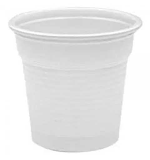 100 BICCHIERINI DA CAFFÉ DI PLASTICA 80 CC