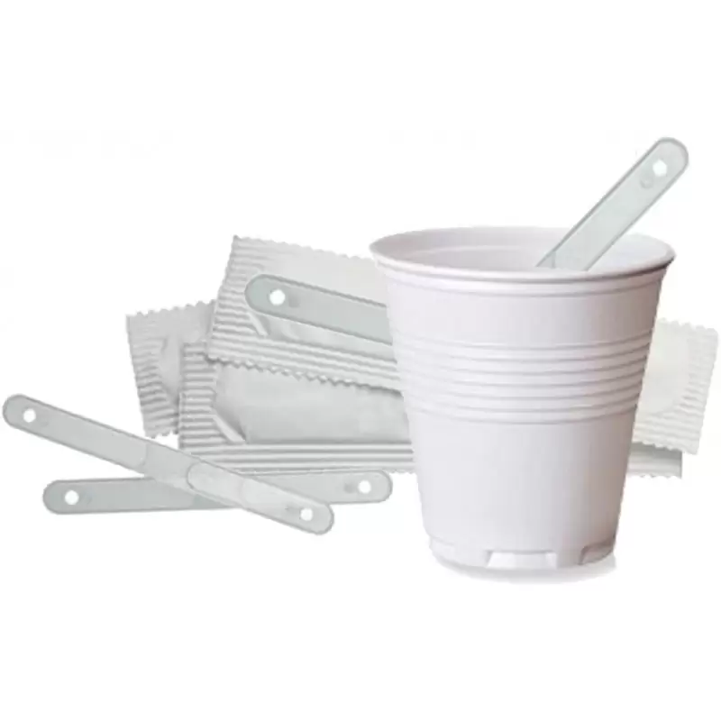 1000 BICCHIERINI PER CAFFÉ E 1000 PALETTINE MONOUSO