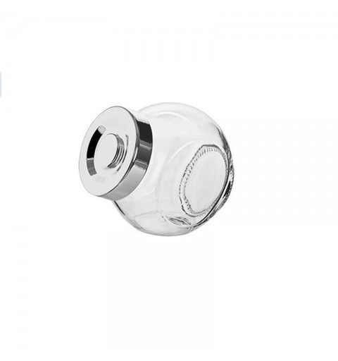 Porta Spezie vetro coperchio 150gr 8x6x8cm 101849