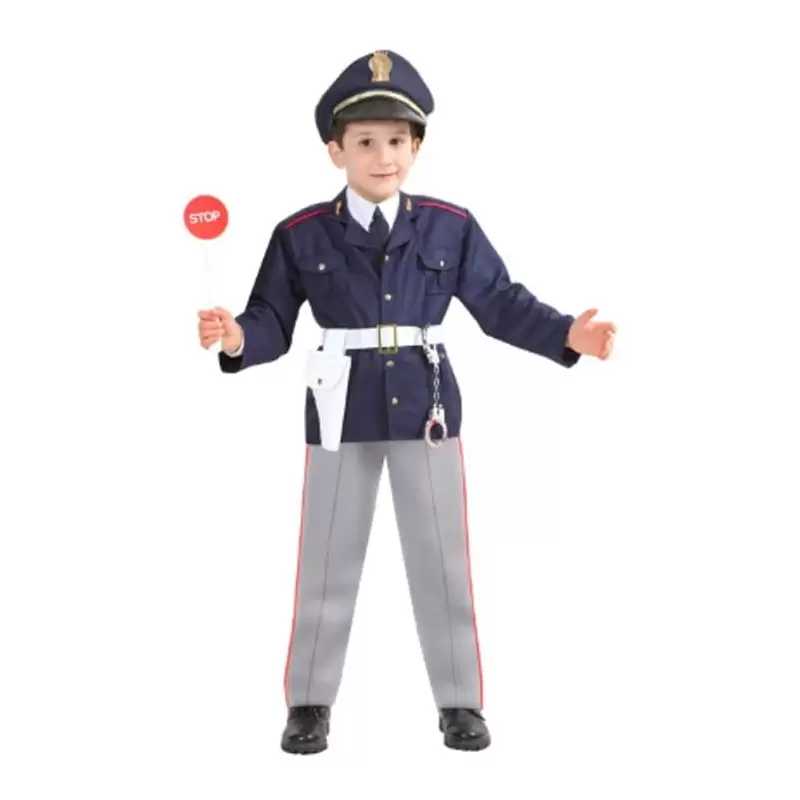 COSTUME POLIZIOTTO BABY 4-5 ANNI