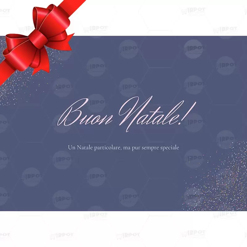 BIGLIETTINO NATALIZIO BUON NATALE BLU DA STAMPARE