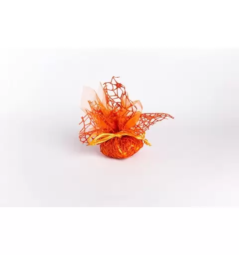 SACCHETTO RETE ARANCIONE - 1 PZ