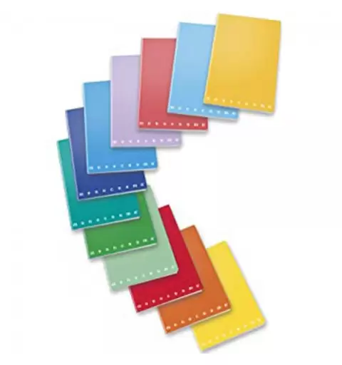 QUADERNO PIGNA MONOCROMO COLORI ASSORTITI - 1 PZ