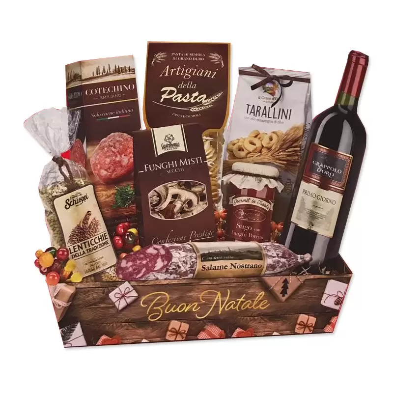 Cesto Natalizo Ortensia Regalidea  60004 - contenuto 8pz
