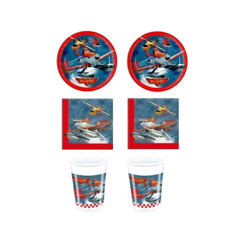 KIT N2 COMPLEANNO BAMBINO DISNEY PLANES