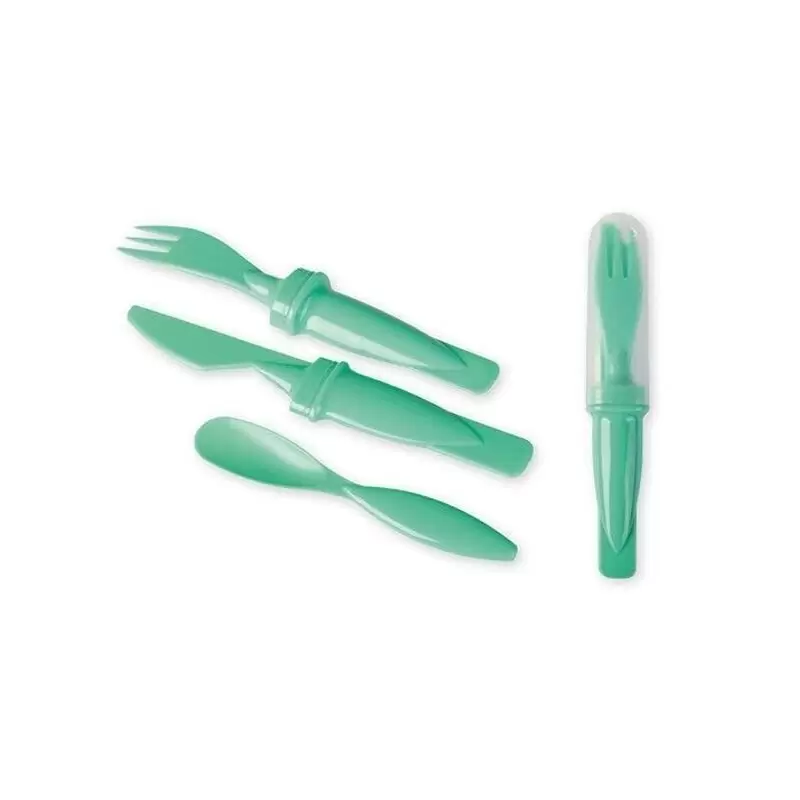 SET POSATE VERDI CON CUSTODIA
