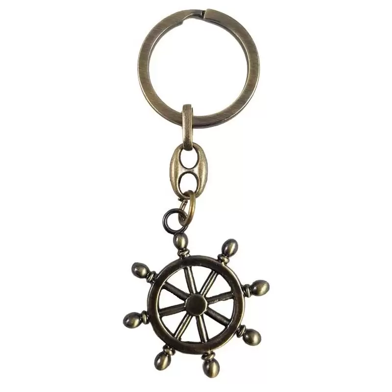 PORTACHIAVI TIMONE BRONZO - 1 PZ