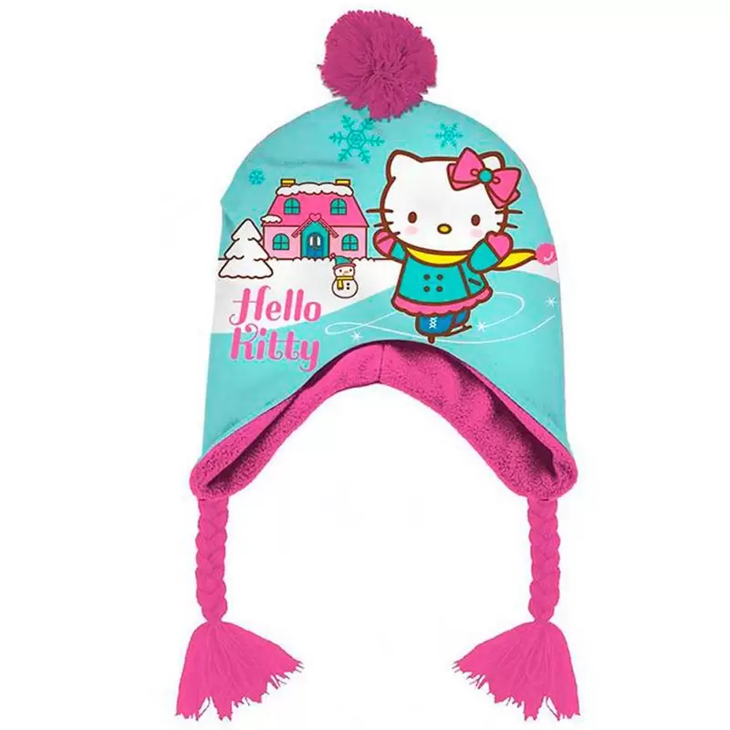 cappello peruviano hello Kitty in pile taglia 54